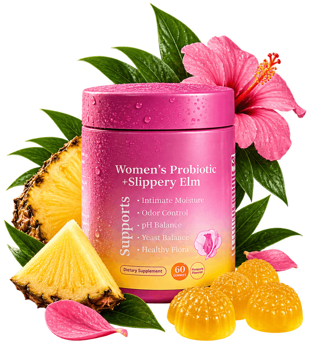 FEMININE PROBIOTIC GUMMIES FOR YOUR DAILY ROUTINE.