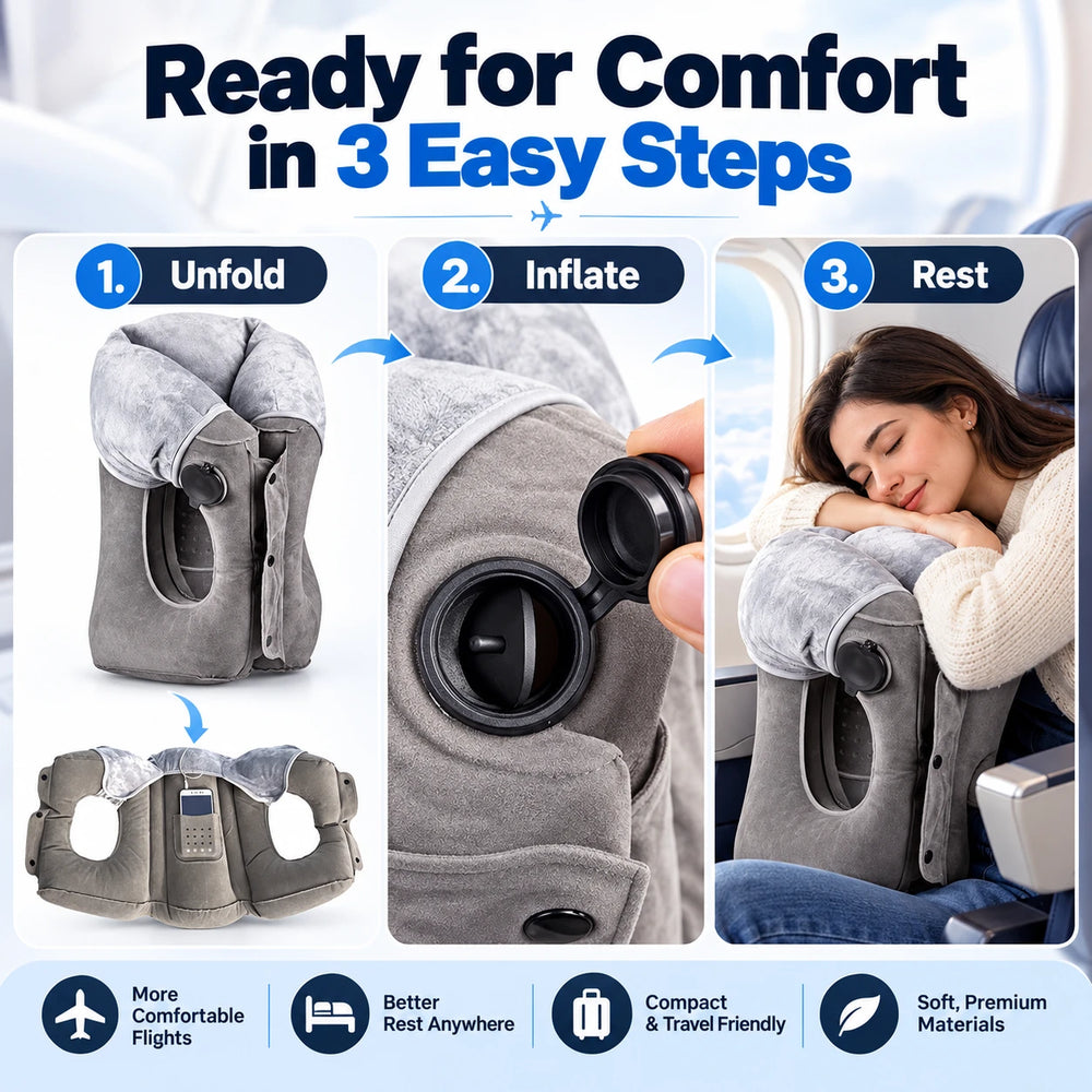 Unfold, inflate and rest: AeroNestly Pro in 3 easy steps